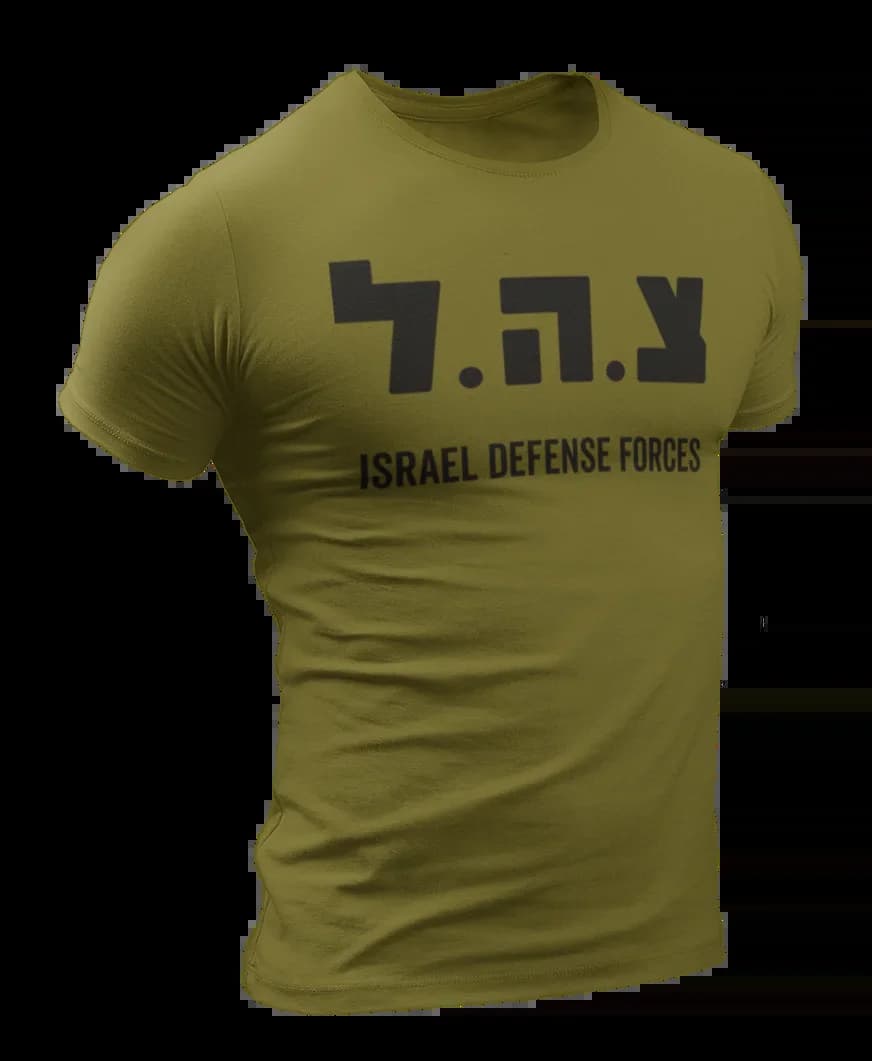 T-shirt des forces de défense israéliennes pour hommes, t-shirt de l'armée militaire israélienne, t-