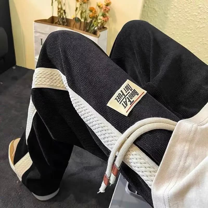 Pantalon de survêtement pour hommes, modèle Harajuku, style athlétique, décontracté, bas de survêtem