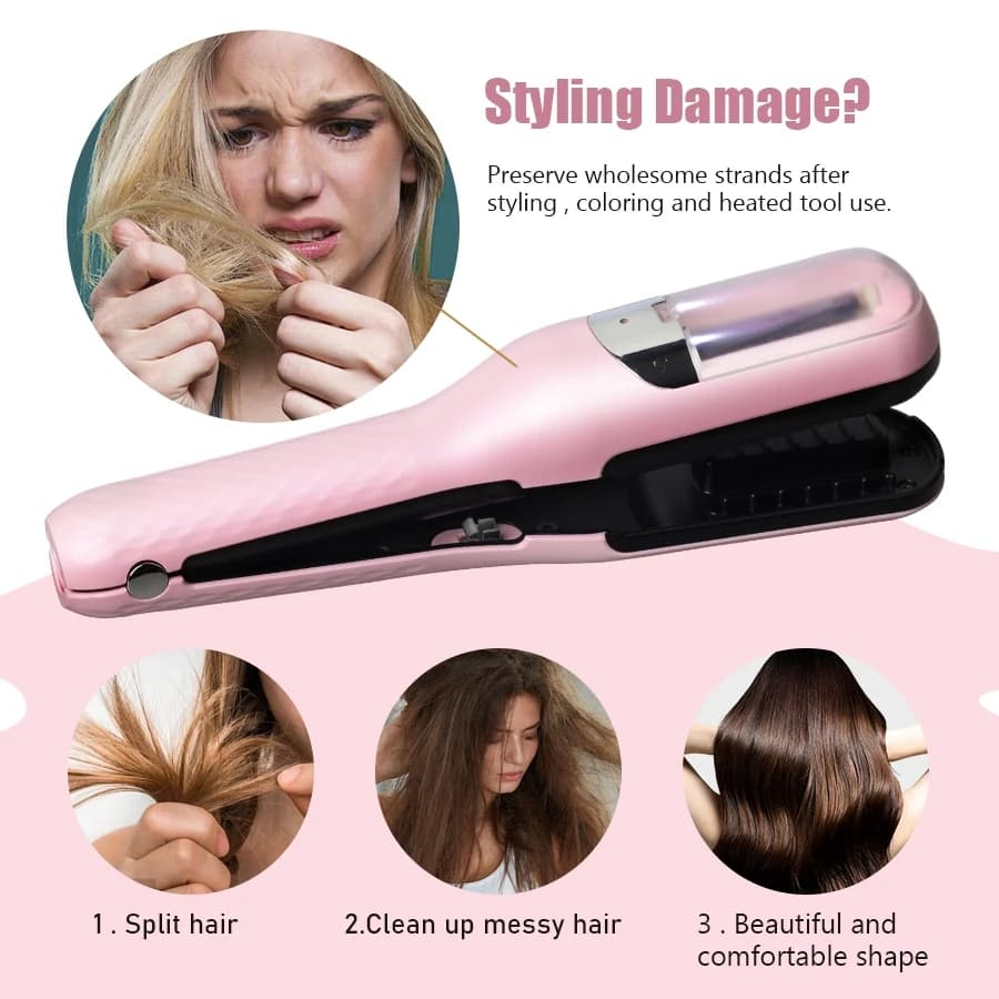Machine à couper les extrémités des cheveux, tondeuse à pointes fourchues, dissolvant automatique d'
