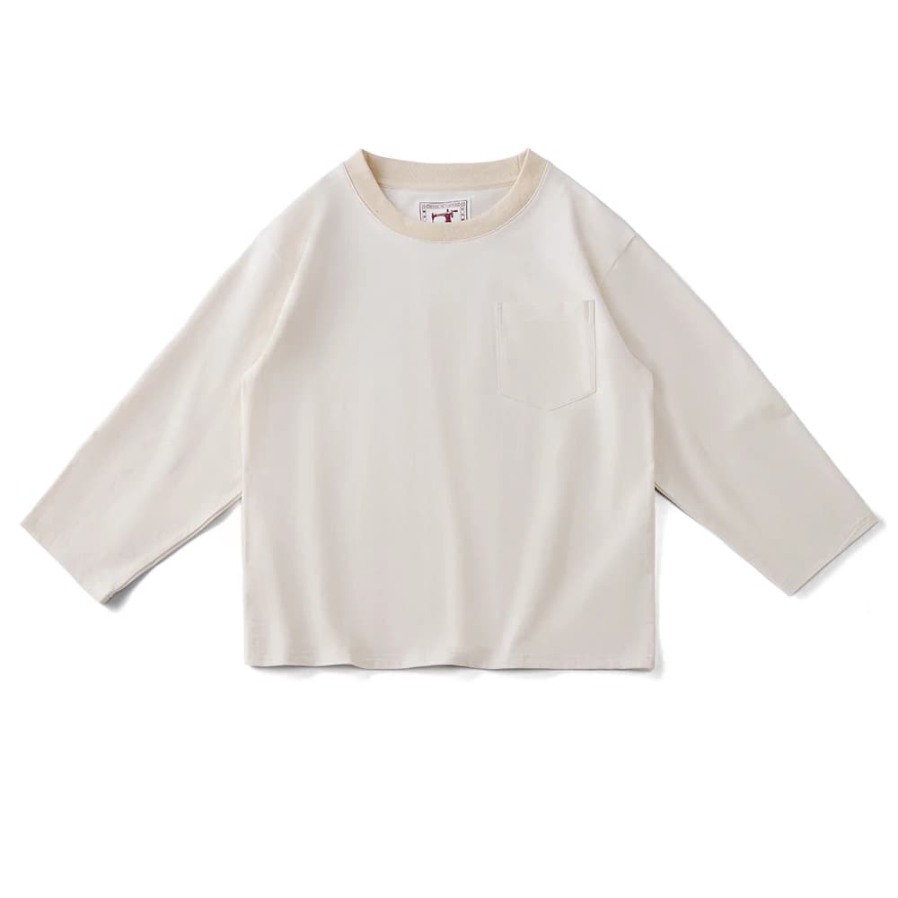 Amekaji Vintage gaufré Henry col t-shirt hommes printemps automne nouveau 310G coton lourd coupe aju