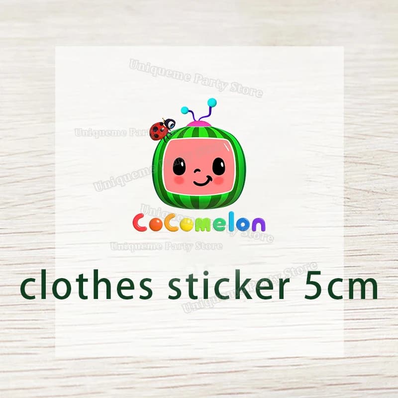 Cocomelons – t-shirt à manches courtes pour garçons et filles, vêtements d'été pour enfants, avec de