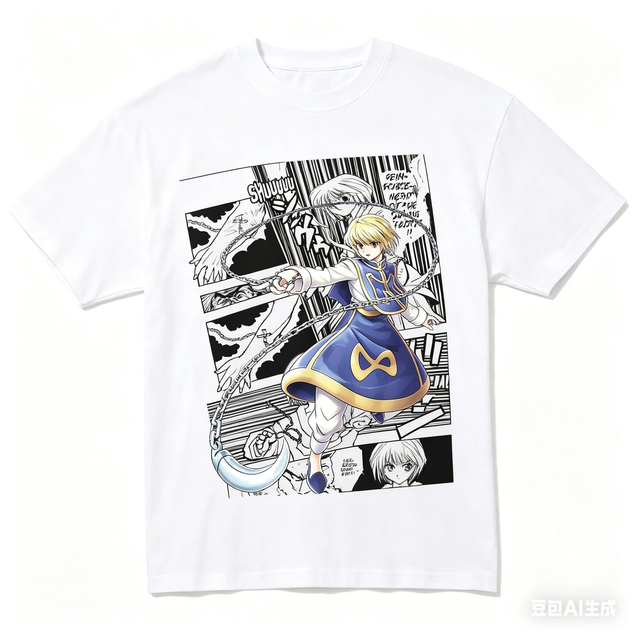 T-shirt en coton Hunter X Hunter, vêtements originaux, nouveau modèle, t-shirt Anime, vêtements tout