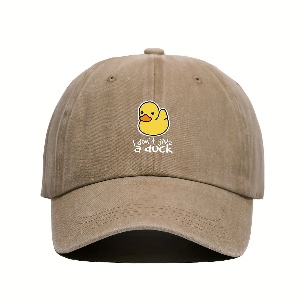 Casquette de baseball amusante « Je n'ai pas de canard » - Casquette légère et respirante pour papa/