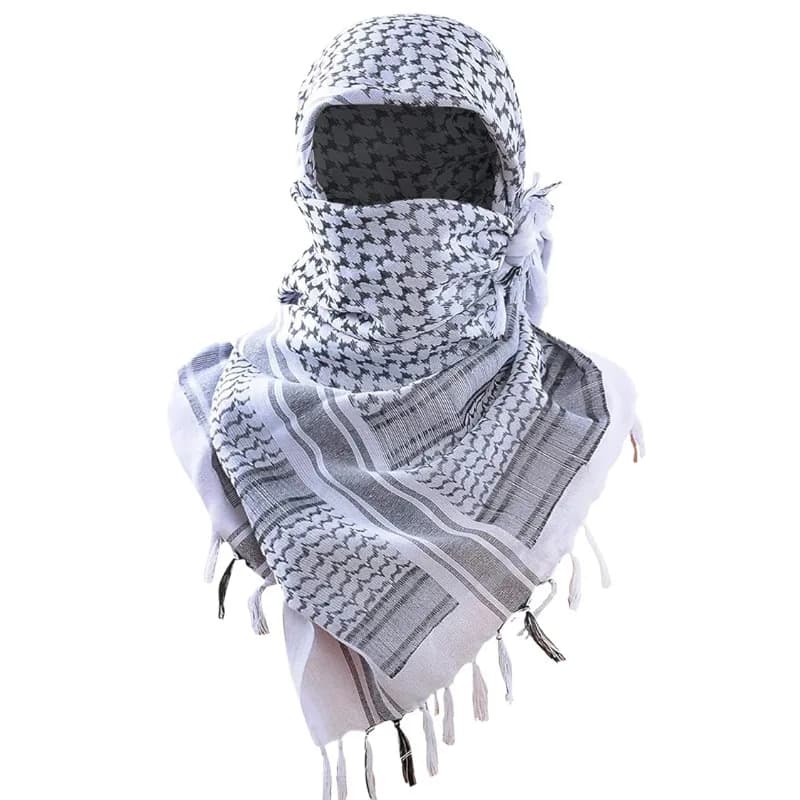 Écharpe du désert sauvage en coton pour hommes et femmes, écharpe arabe à franges, enveloppe du dése