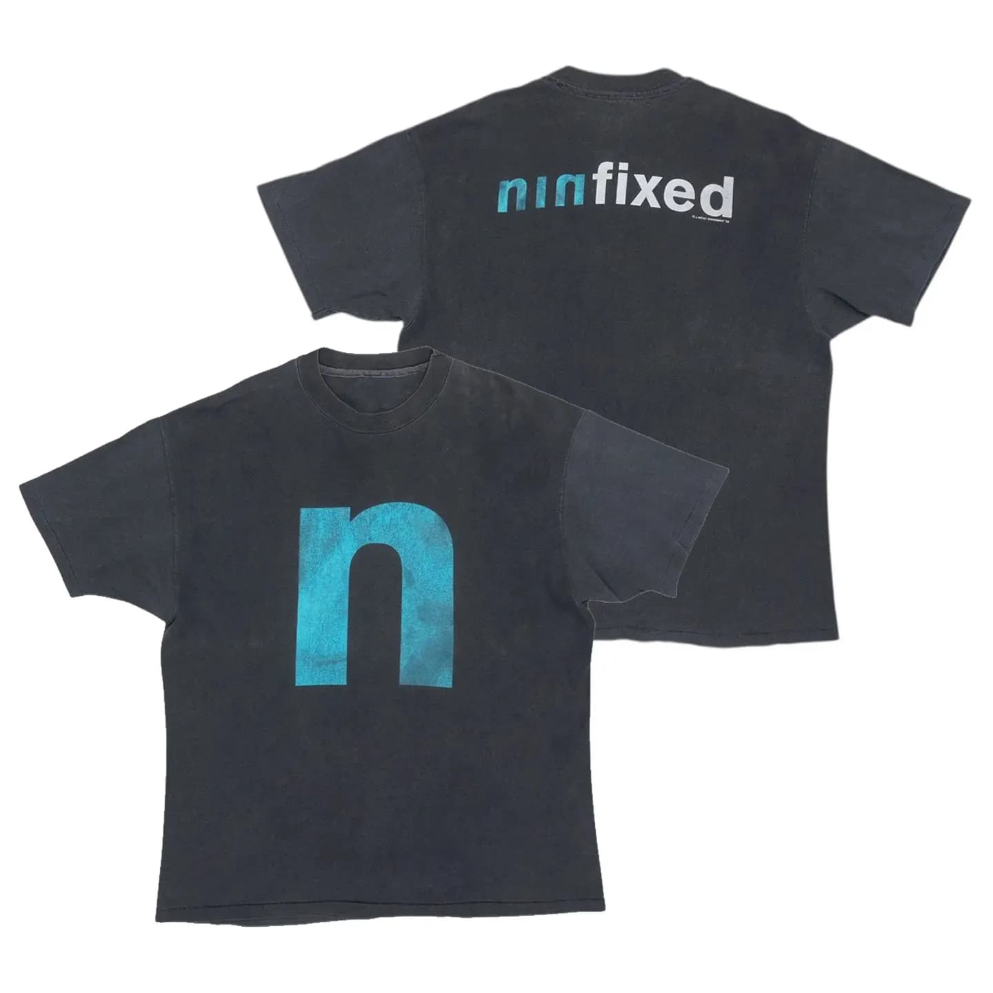 2026 NINE INCH NAILS - T-shirt à manches courtes pour hommes et femmes, style punk rock américain ré