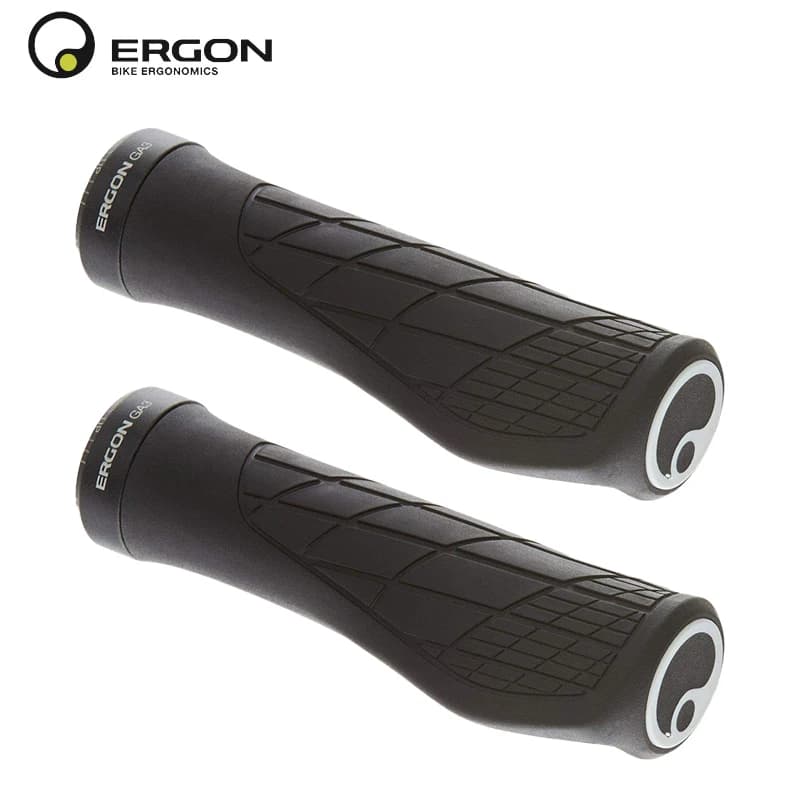 Ergon GA3 poignées ergonomiques pour vélo tout-montagne confort et Support de poignet pour vtt Trail