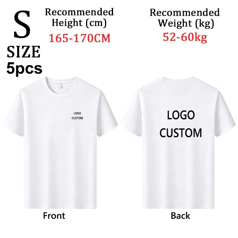 T-shirts personnalisés en coton, créez votre propre design, logo personnalisé, t-shirt pour homme et