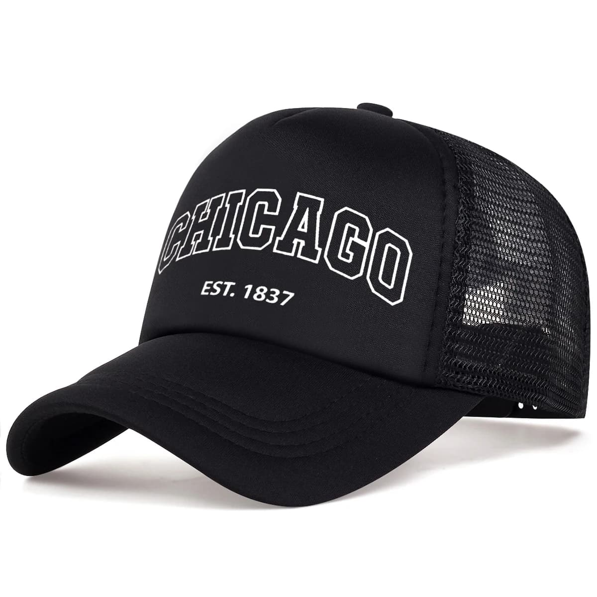 Casquette de Baseball brodée Chicago coréenne pour hommes et femmes, chapeau de Cowboy Vintage de la