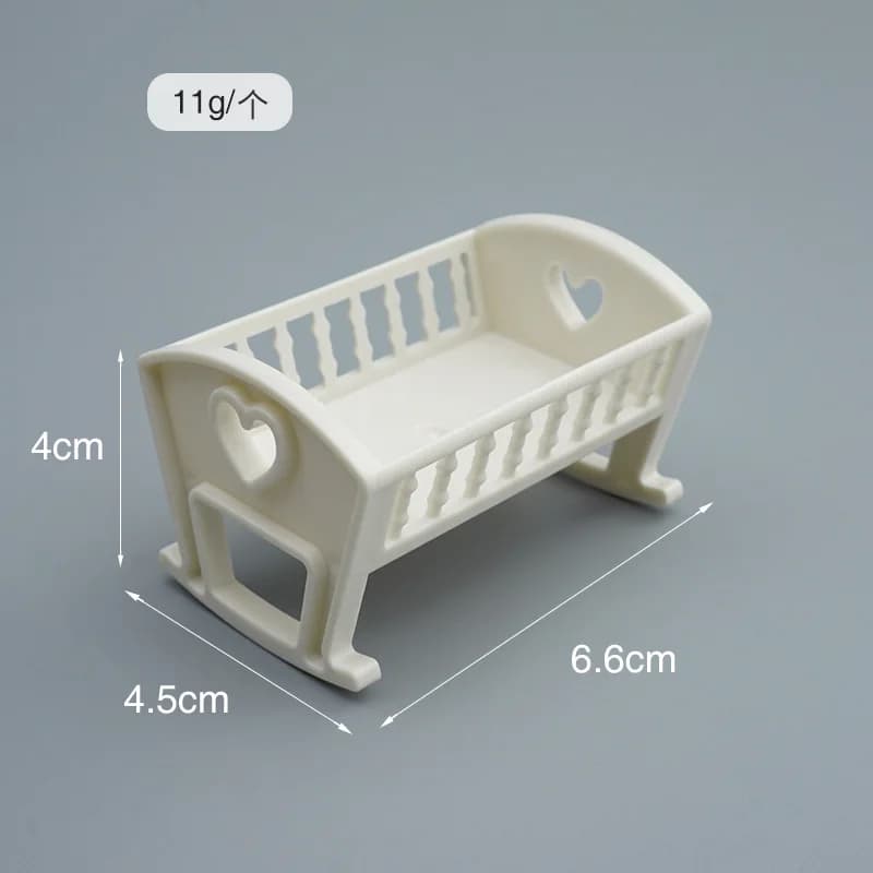 1:12 maison de poupée bébé chambre meubles accessoires toboggan/Cheval de Troie/Table/chaise de sall