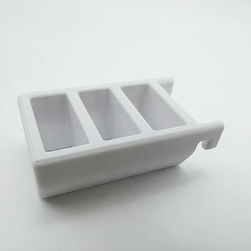 Support de rangement pour ciseaux et pinces à 3 compartiments, accessoires de rangement simples pour