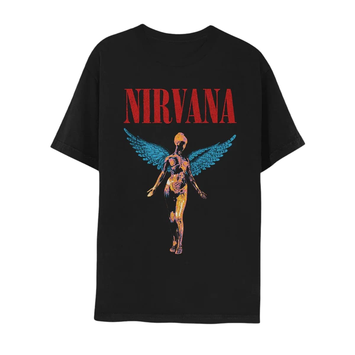 T-shirt de groupe de rock Nirvana Y2K pour hommes et femmes, vêtements gothiques rétro d'été, mode d