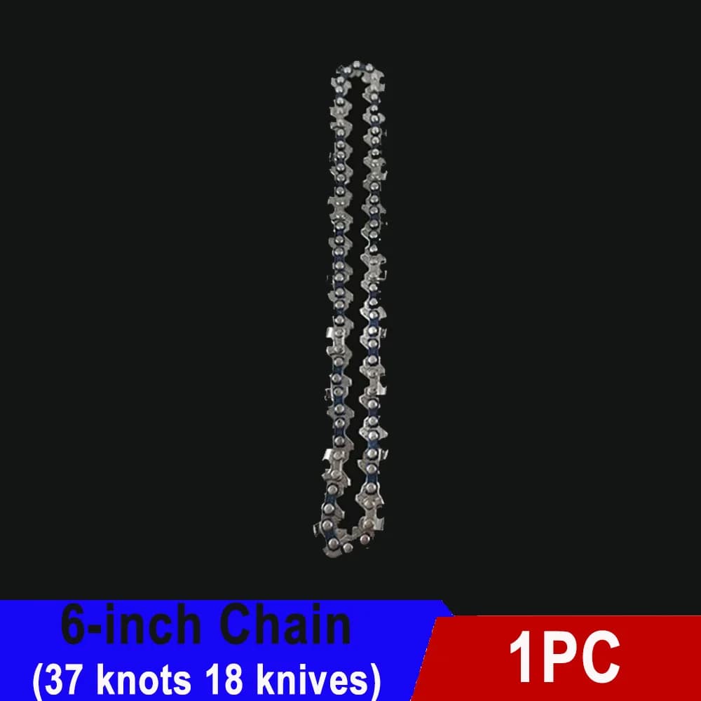 Chaîne de scie 6 "pour Mini tronçonneuse Mini chaînes de tronçonneuse en acier tronçonneuses électri