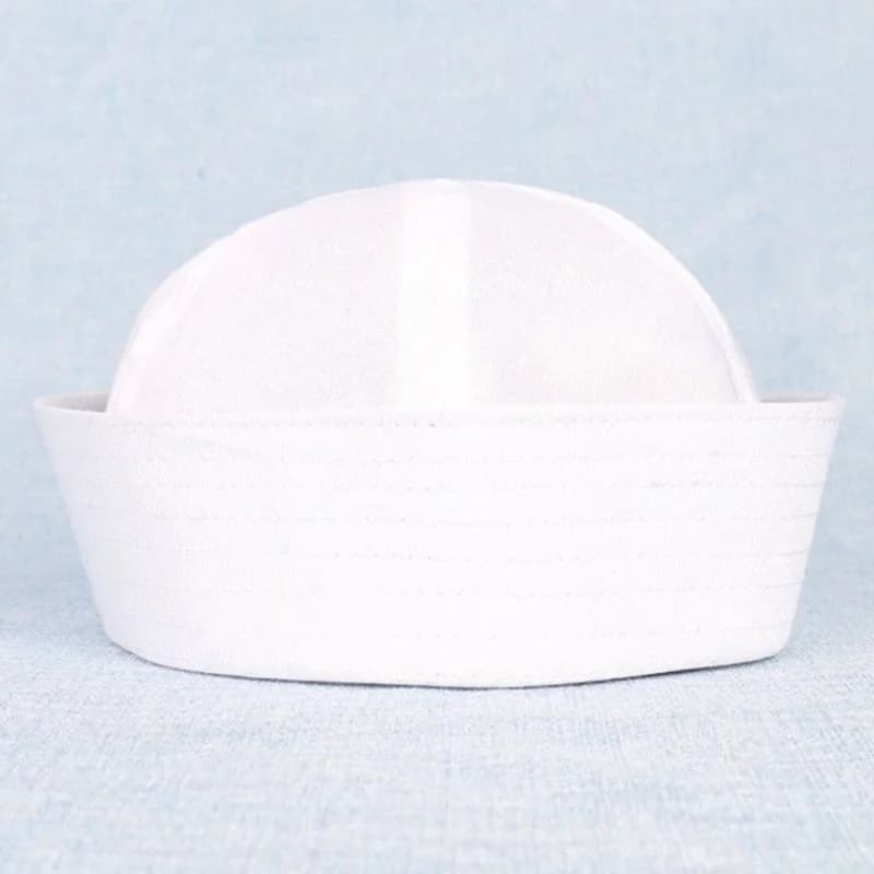 Chapeau Marin Rayé, Béret Octogonal Mignon à Visière Rabattable, Respirant, pour Cosplay et Spectacl