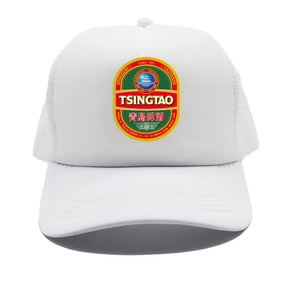Tsingtao bière camionneur casquette hommes drôle casquettes de Baseball Cool été unisexe maille file