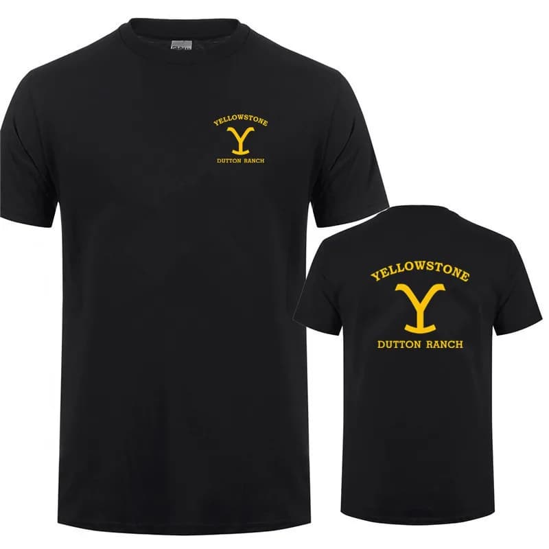 Yellowstone Dutton Ranch t-shirt été à manches courtes drôle hauts t-shirt LH-325