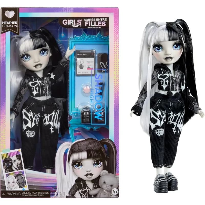 Nouvelle poupée surprise Rainbow High School Shadow High Girls Night Slumber Party Fashion Doll