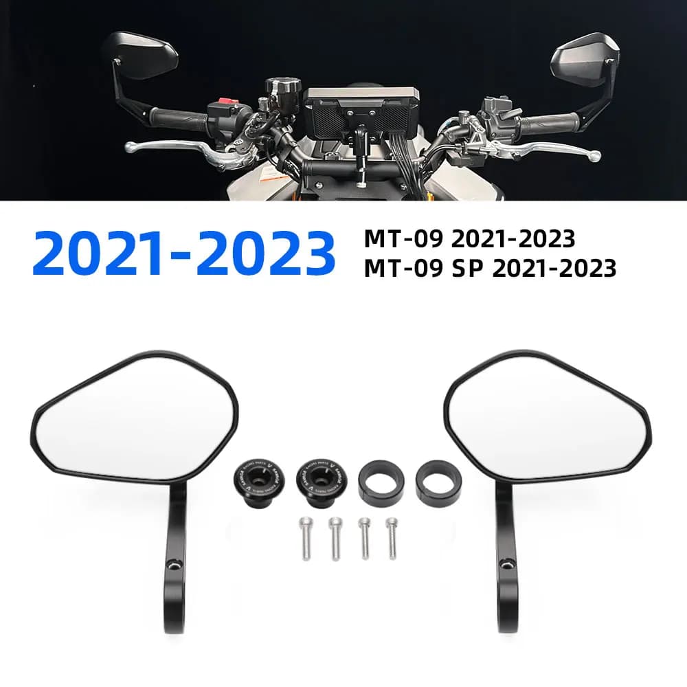 Pour YAMAHA MT-09 SP Y-AMT MT09 MT 09 2021-2024 2025 moto E9 e-mark barre fin rétroviseurs guidon ré