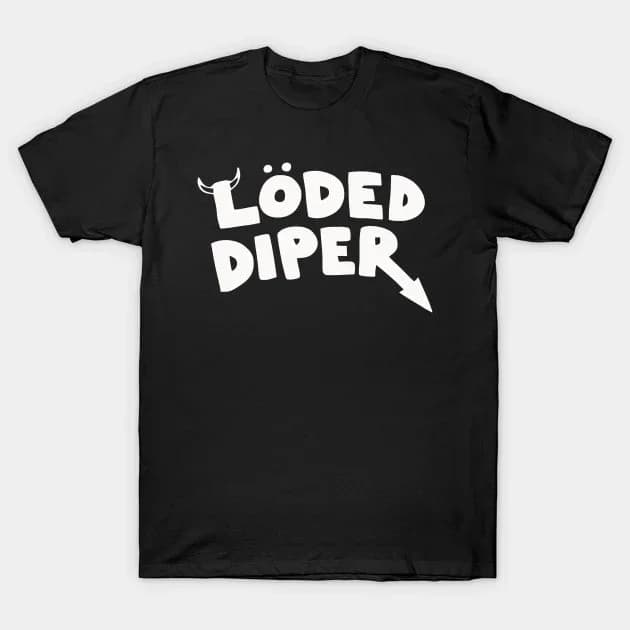 Vêtements drôles LODED DIPER DIARY OF A WIMP KID imprimé t-shirts hauts femmes été confortable hauts