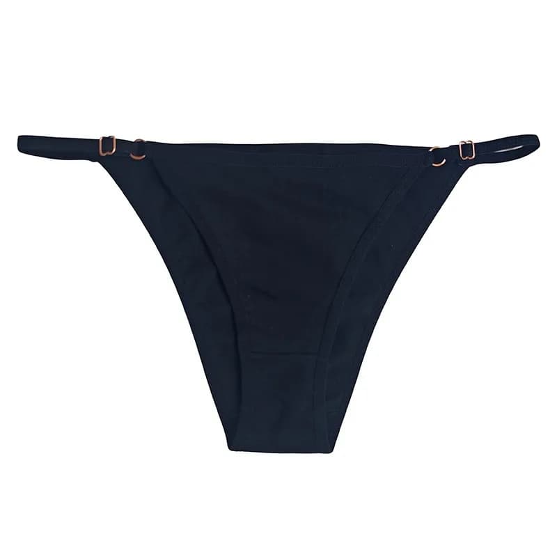 1PC slips en coton femmes culottes brésiliennes femme taille basse sous-vêtements respirant confort