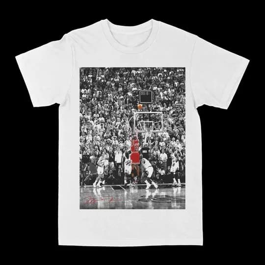 Michael Jordan Signature Moment tendance impression graphique été marque de luxe coton hommes et fem
