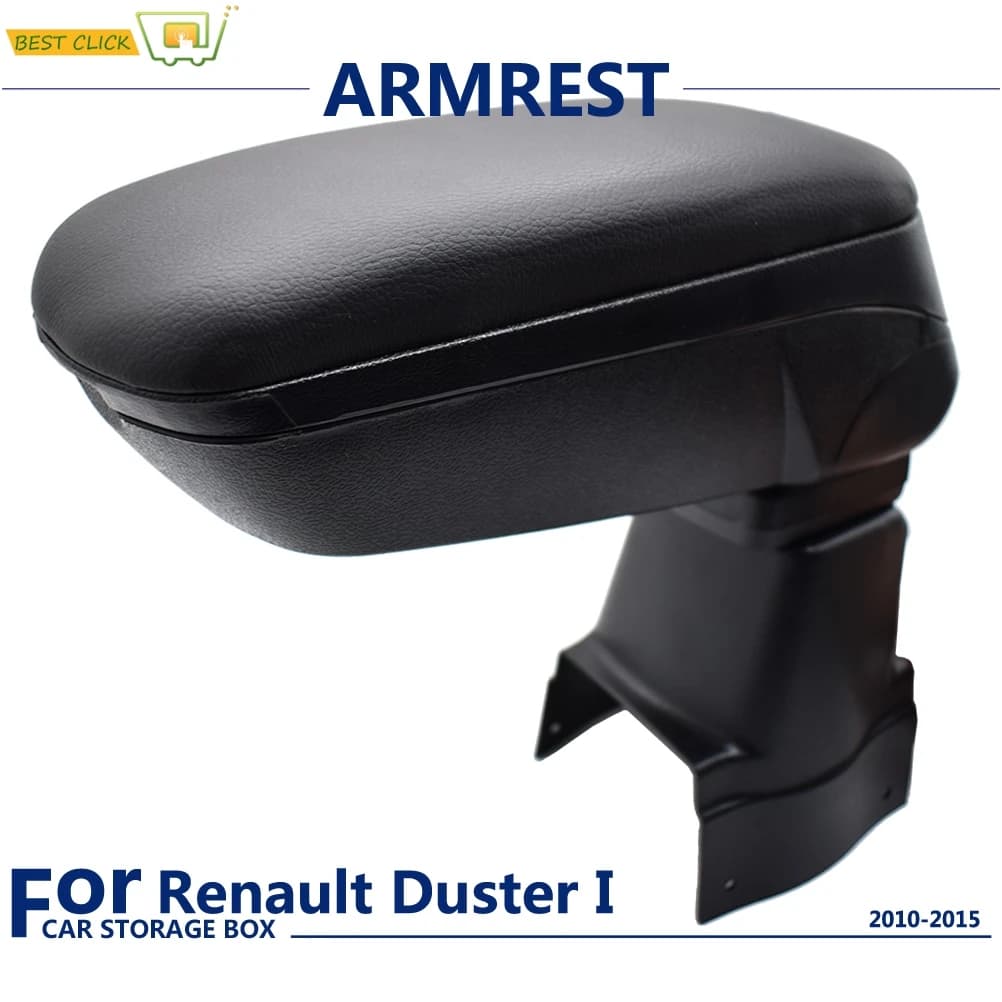 Boîte d'accoudoir de voiture pour Renault Dacia Duster, tiroir central, contenu supérieur coulissant