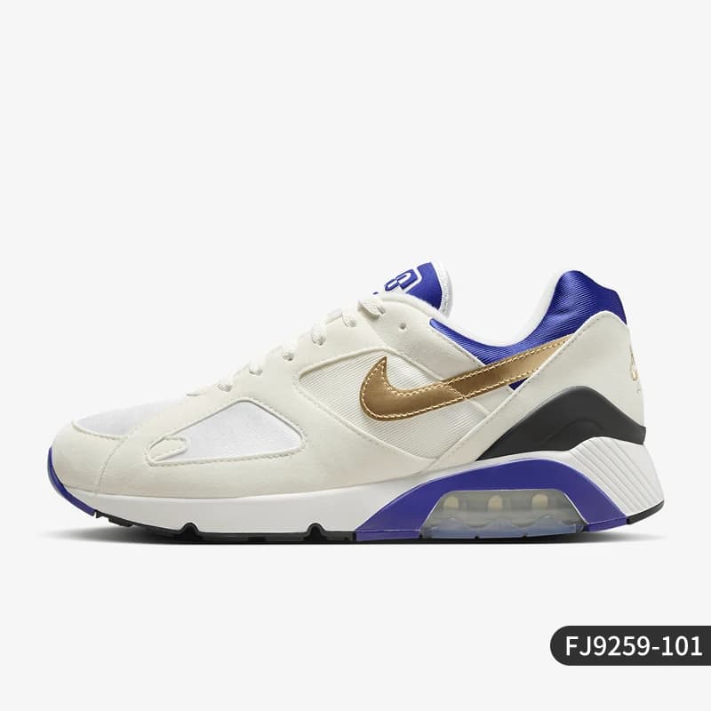 Chaussures de course Nike Air Max 180 authentiques pour hommes, durables et confortables, FJ9259-101
