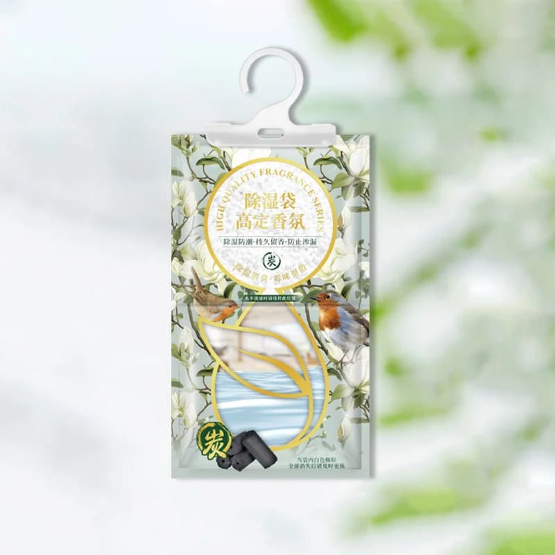 Sac de déshumidification parfumé pour garde-robe, absorbeur d'humidité suspendu, sacs anti-humidité,