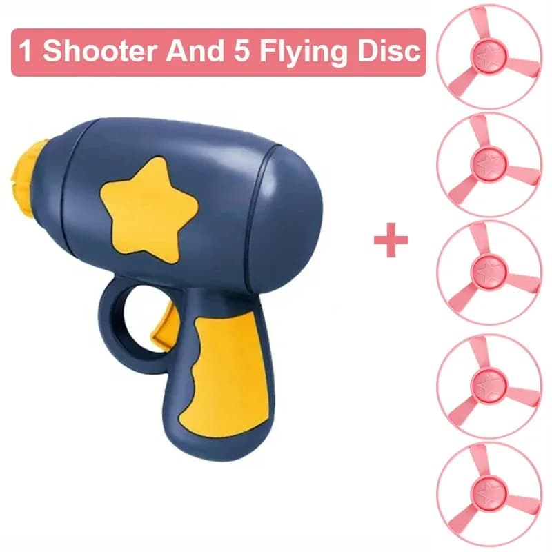 Jouet interactif amusant pour chat, lanceur de mini-frisbee pour chaton, pistolet de tir, jeux de po
