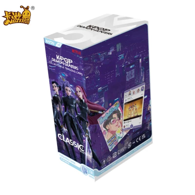 Nouvelles cartes à collectionner KPop DEMON HUNTERS de KAYOU, sac classique, marchandises authentiqu