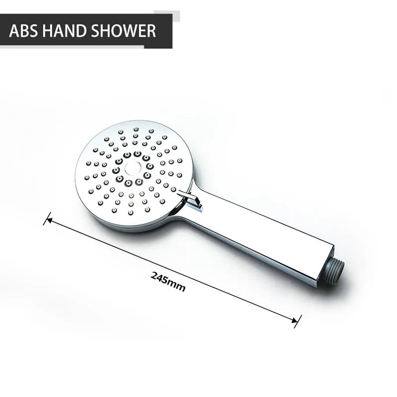 Barre de douche réglable, tige de levage, colonne de douche murale extensible, pomme de douche à 3 p