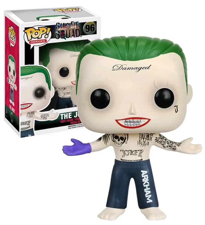 Funko Pop Hero 2 pièces Suicide Squad Joker série Harley Quinn poupée jouets poupée accessoires viny