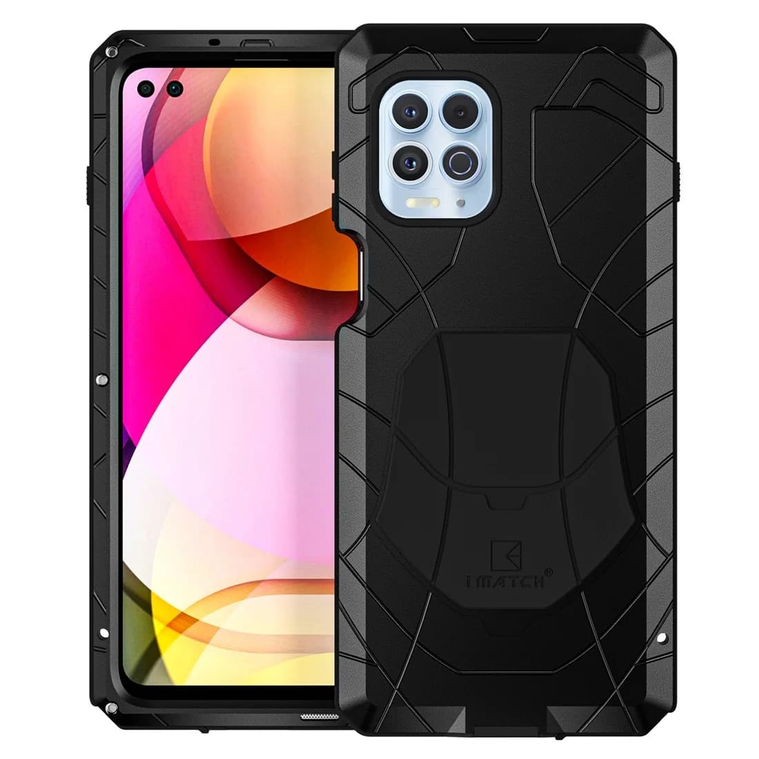 Coque de Protection robuste en aluminium et métal, accessoires de téléphone pour bords Motolora G100