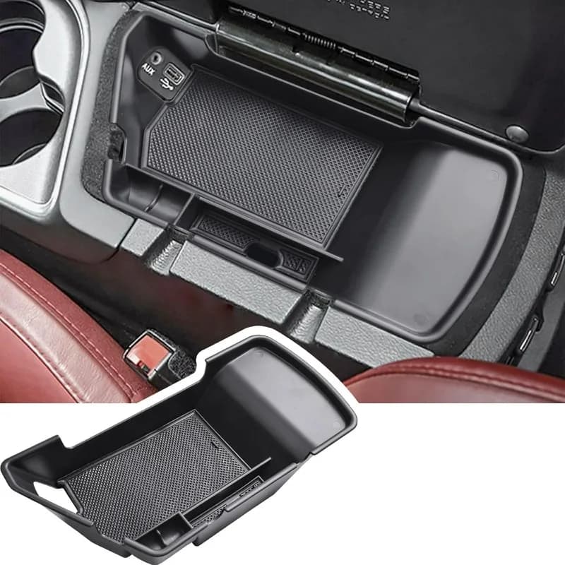 Console centrale compatible avec les accessoires Dodge Challenger, insert escalade, 2015, 2016, 2017