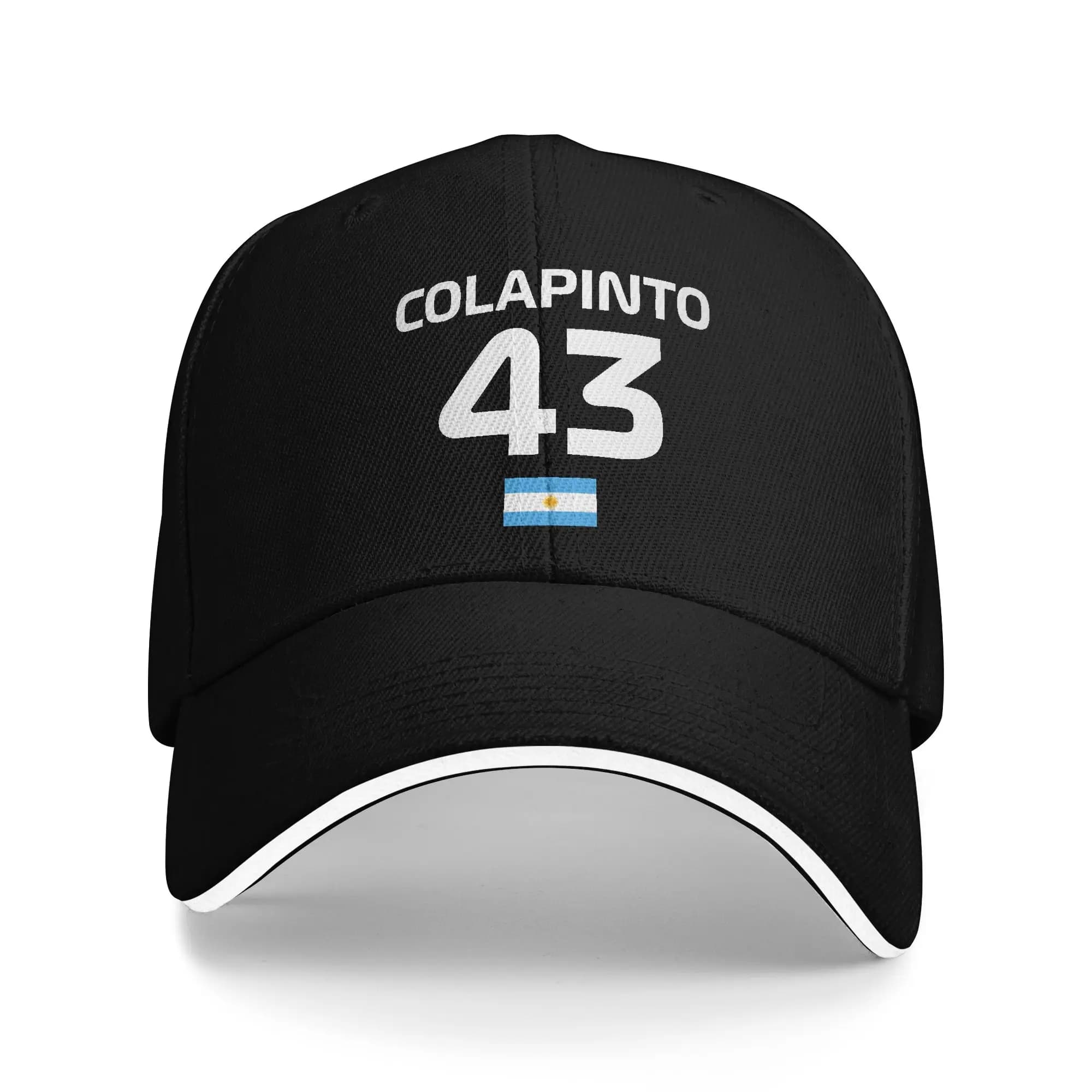 Casquette de baseball Racing Colapinto Franco FC43, casquette de camionneur décontractée d'été pour