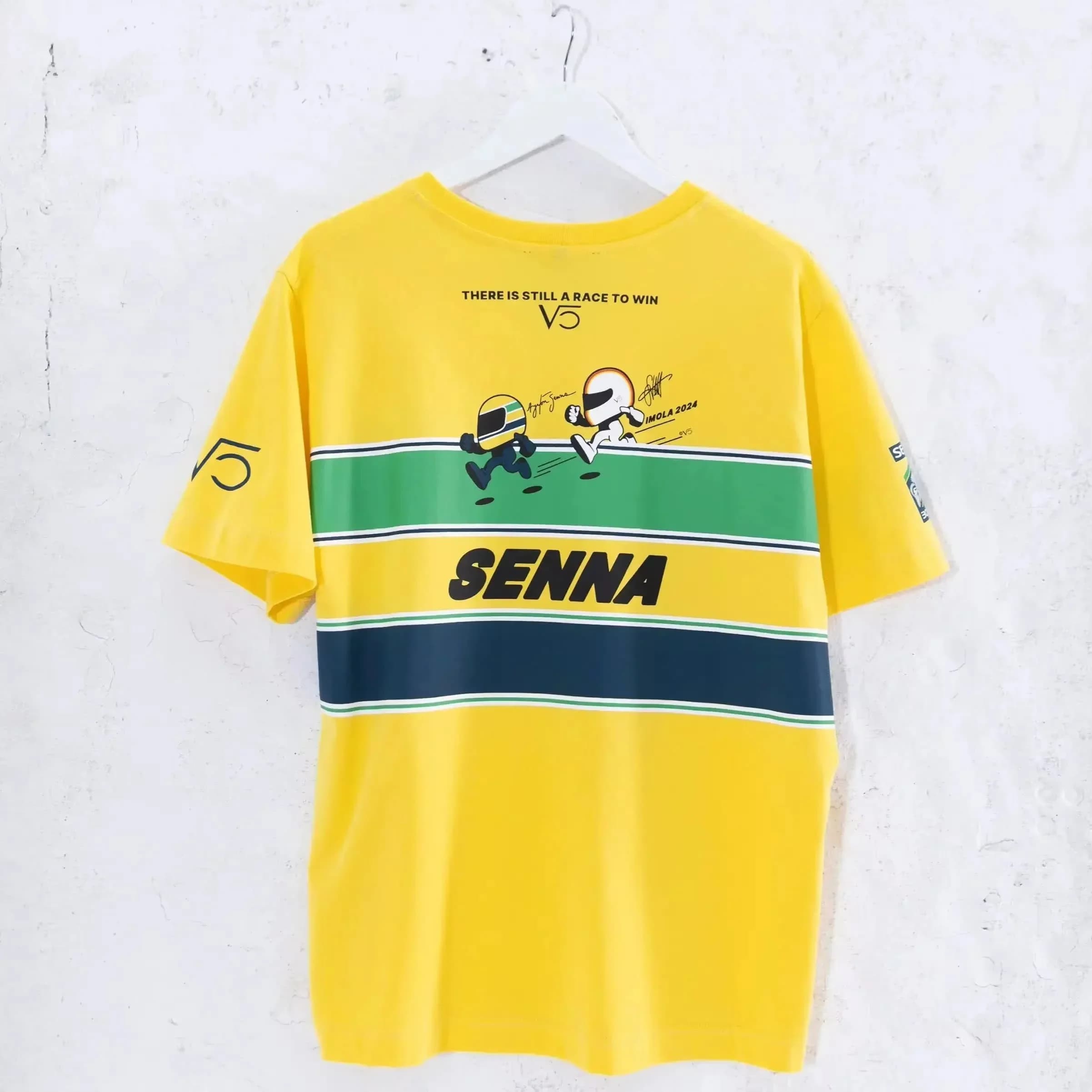 Forever Senna T-shirt 2025 été mode hommes T-shirt décontracté Ayrton Senna brésilien formule un lég
