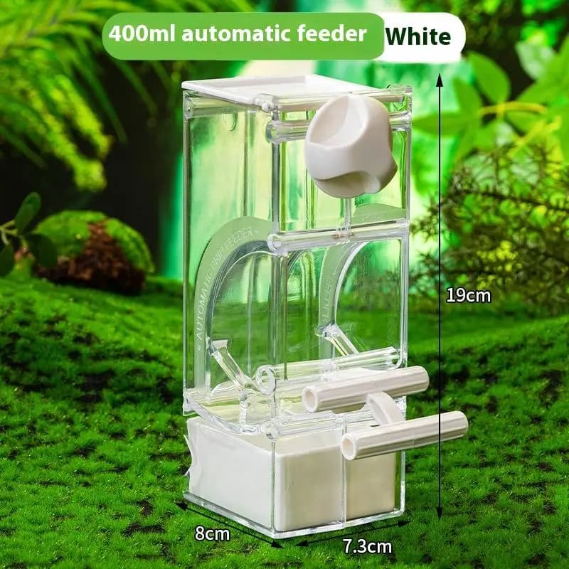 Mangeoire automatique pour oiseaux, claire et robuste, accessoires pour Cage à oiseaux, mangeoire po