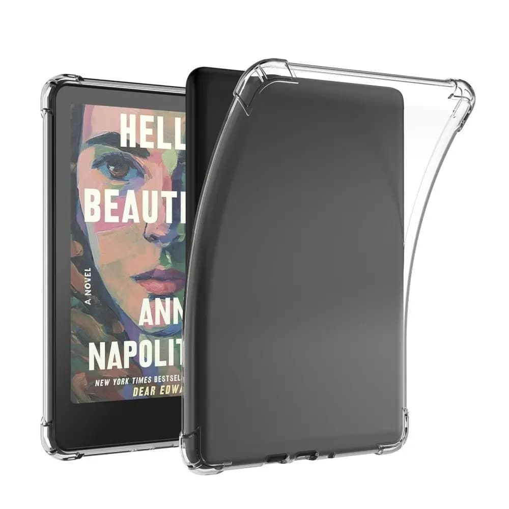 Paperwhite 12e génération 7 pouces étui Transparent pour Kindle quatre coins Airbag Anti-chute couve