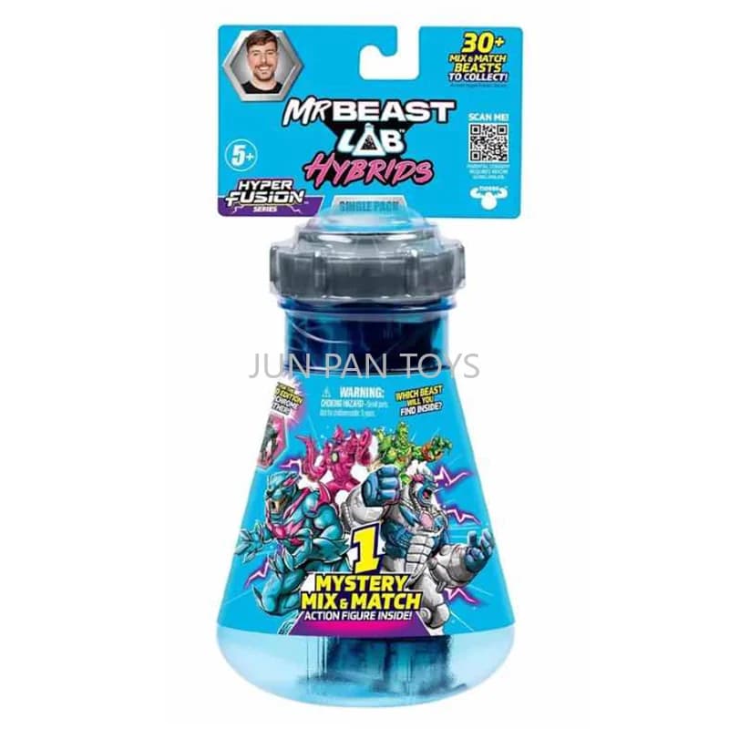 Figurines originales MrBeast Lab Hybrids Hyper Fusion Series, lot unique, 30+ figurines mystères à a