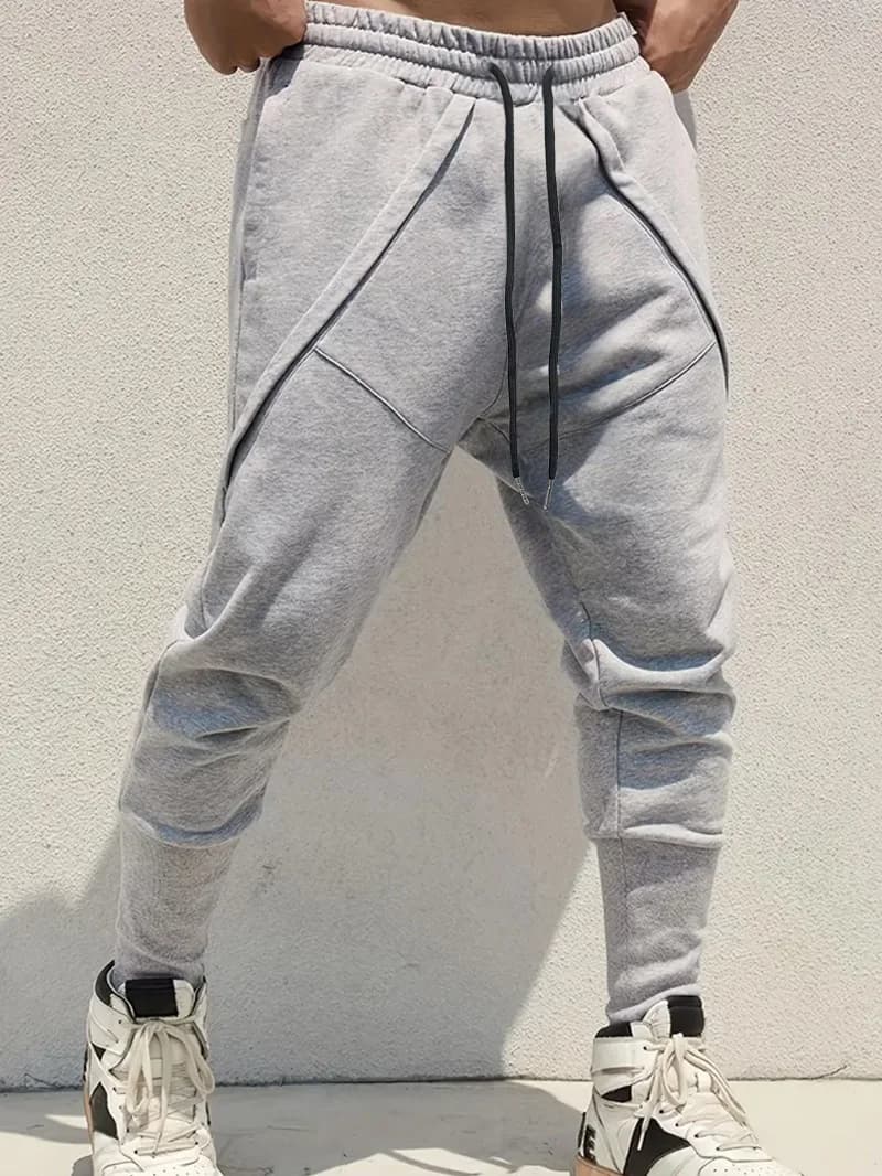 Pantalon de jogging respirant pour homme, printemps-été, avec cordon de serrage, style streetwear dé