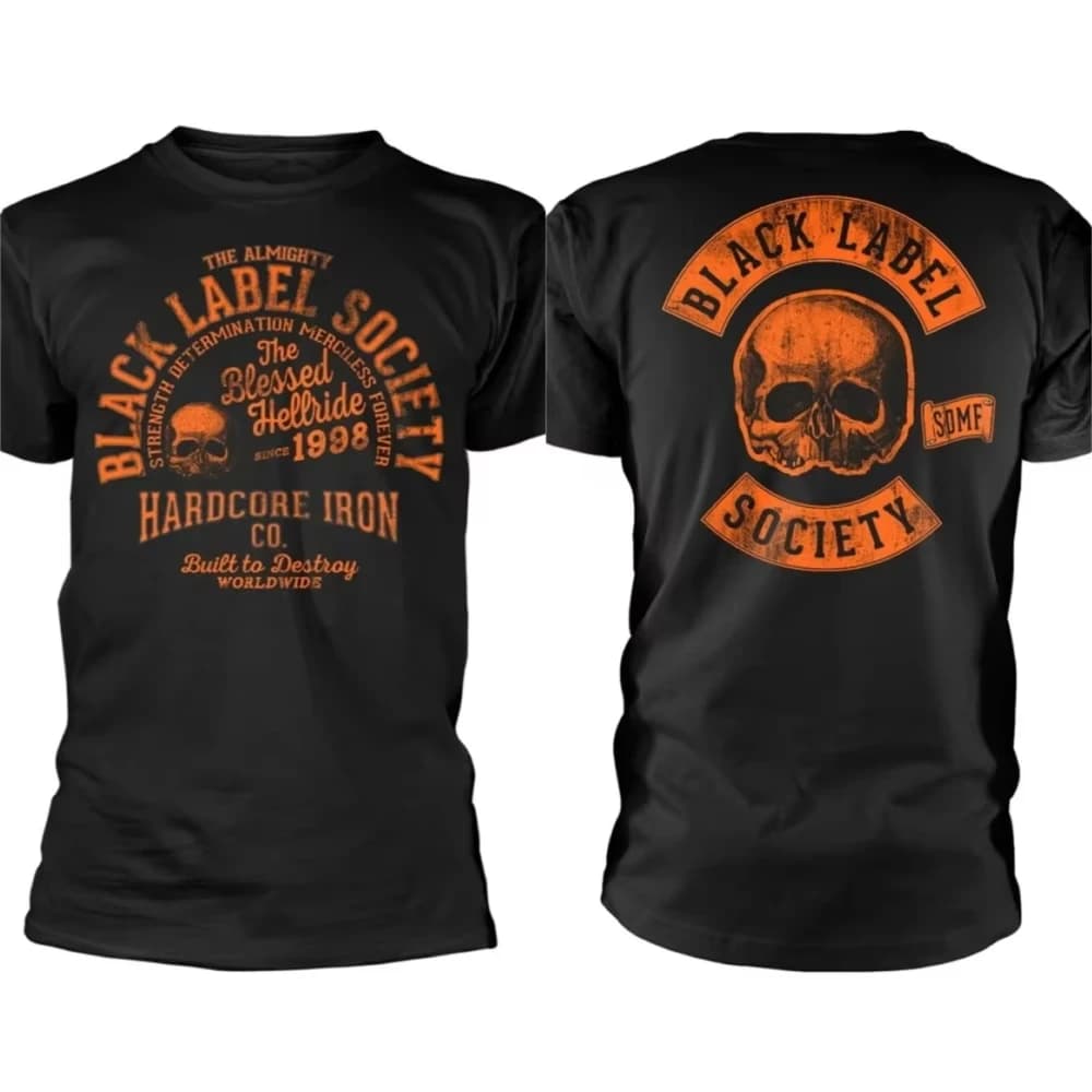 Nouveau T-shirt Unisexe Col Rond Imprimé Hardcore Hell – Collection Été 2026 – Qualité Supérieure – 