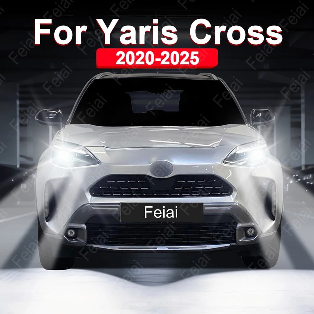 Ampoules de phares LED pour Toyota Yaris Cross 2020 2021 2022 2023 2024 2025, accessoires Yaris Cros