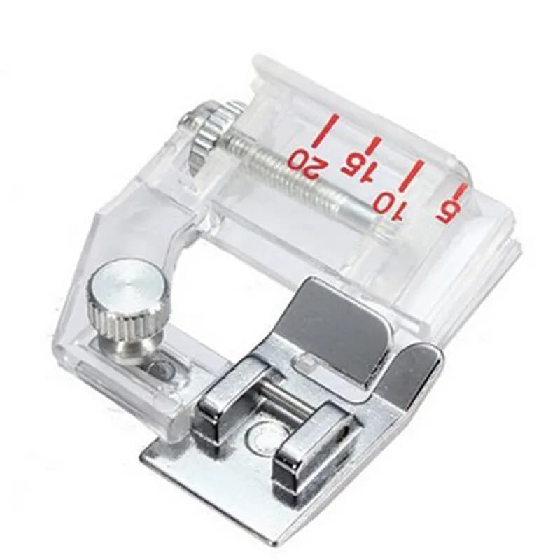 1 Pack Transparent Ménage Machine À Coudre Accessoires Réglable Large et Étroit Pied-de-biche Coutur
