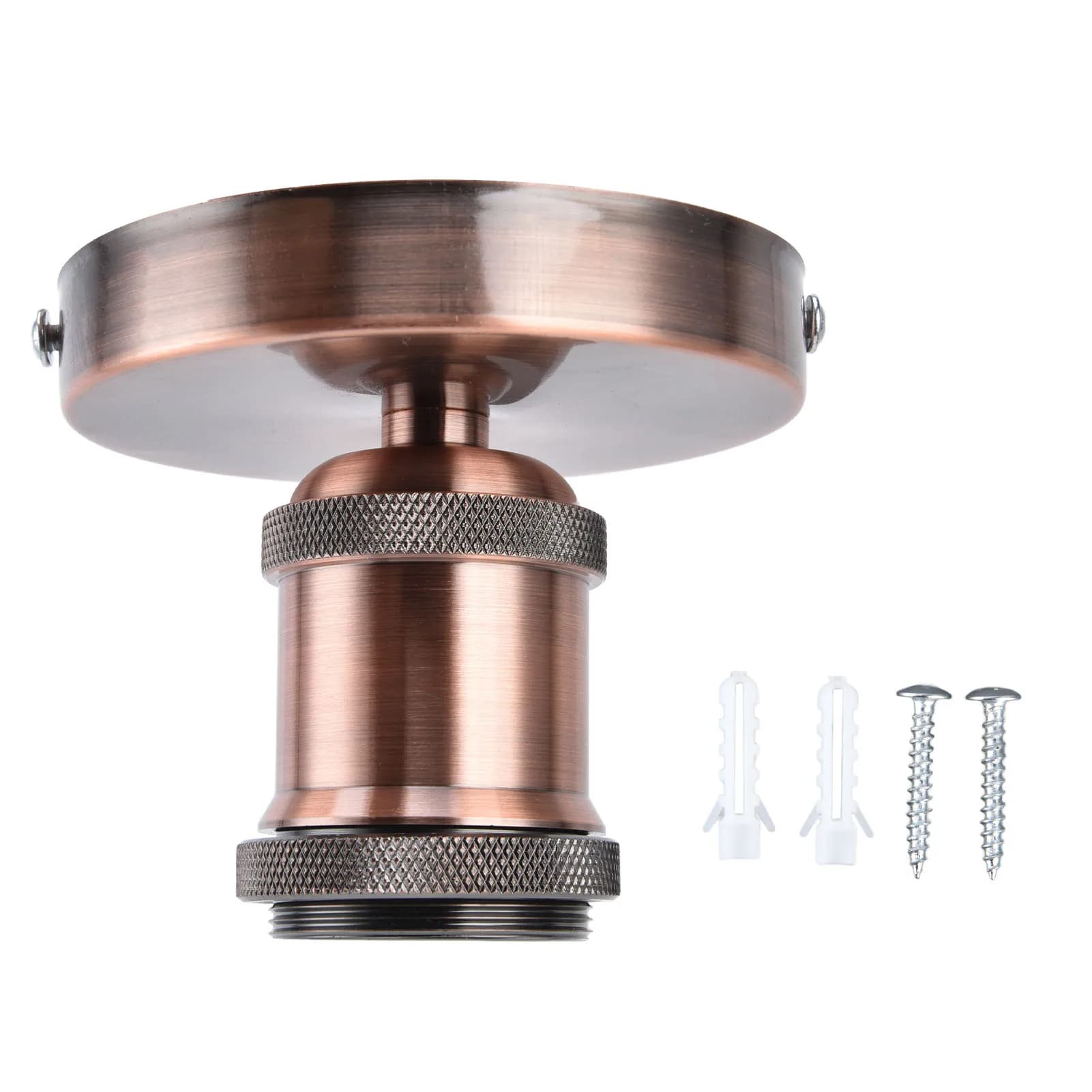 Douille de lampe Vintage E26 E27, support de plafonnier avec accessoires pour la maison, cuisine, ch