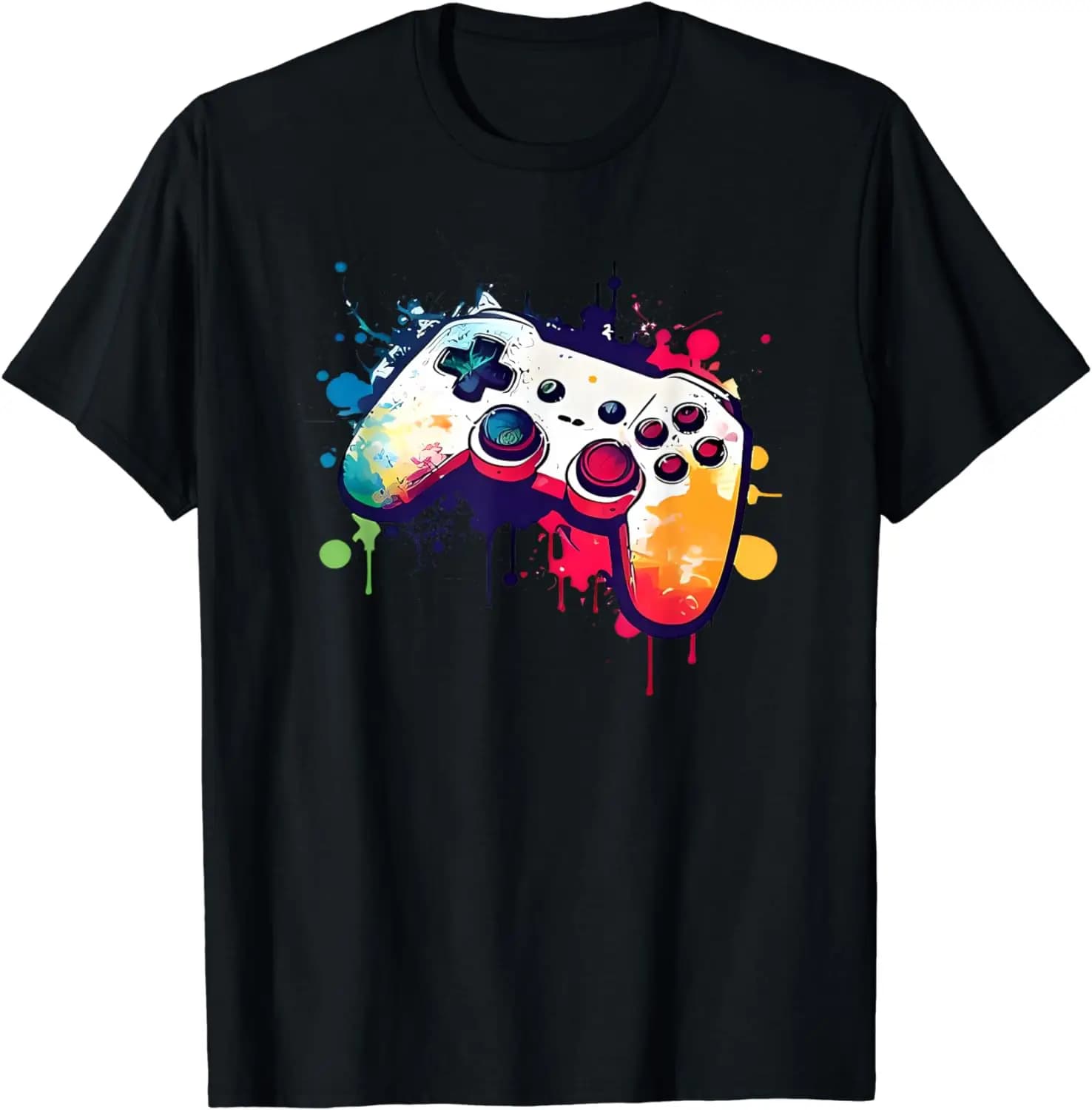 Contrôle de toutes les choses contrôleur de jeu vidéo Gamer garçons hommes T-Shirt Streetwear graphi