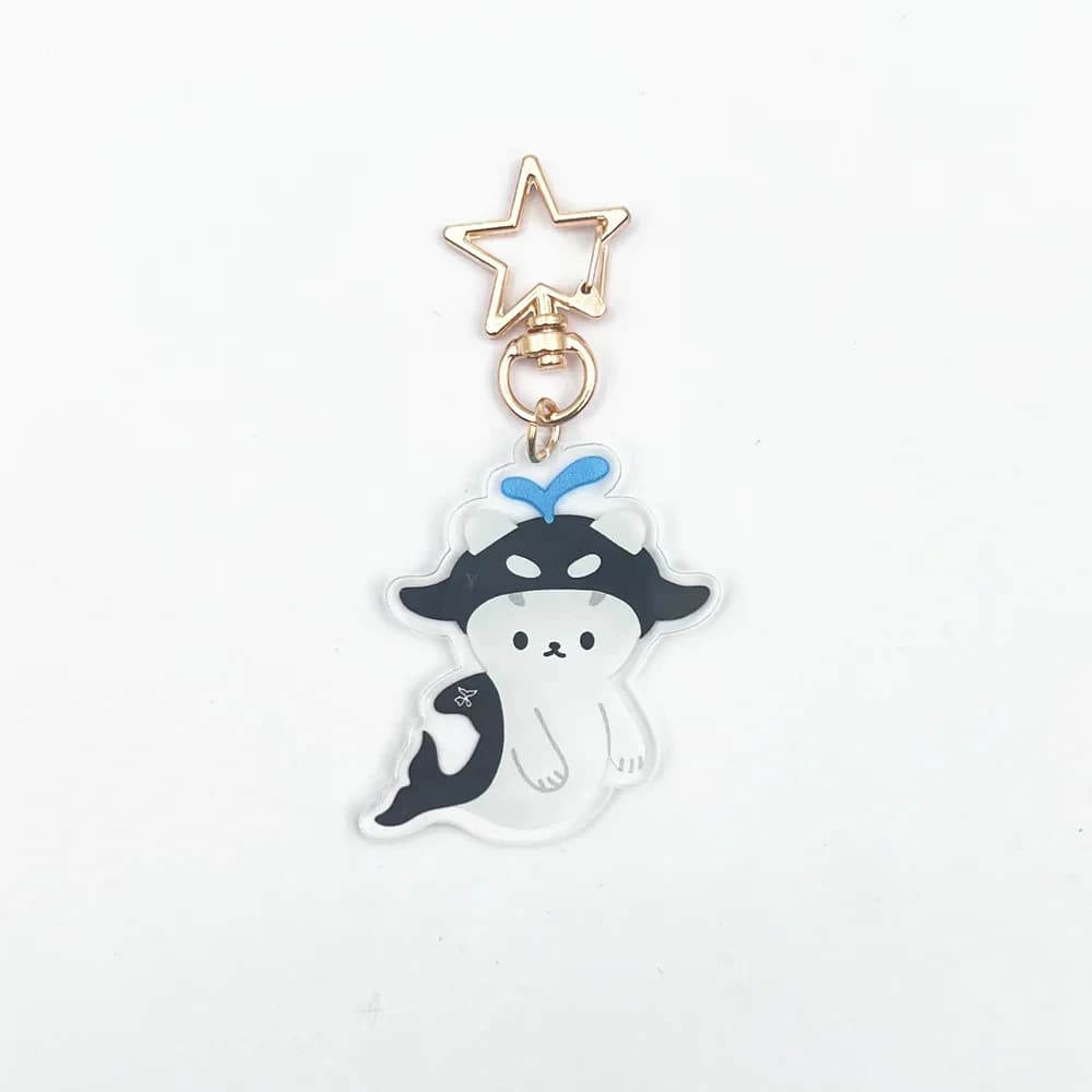 Thaïlande étoiles samruay Polcasan Muv Cosplay porte-clés acrylique porte-clés mignon Figure pendent