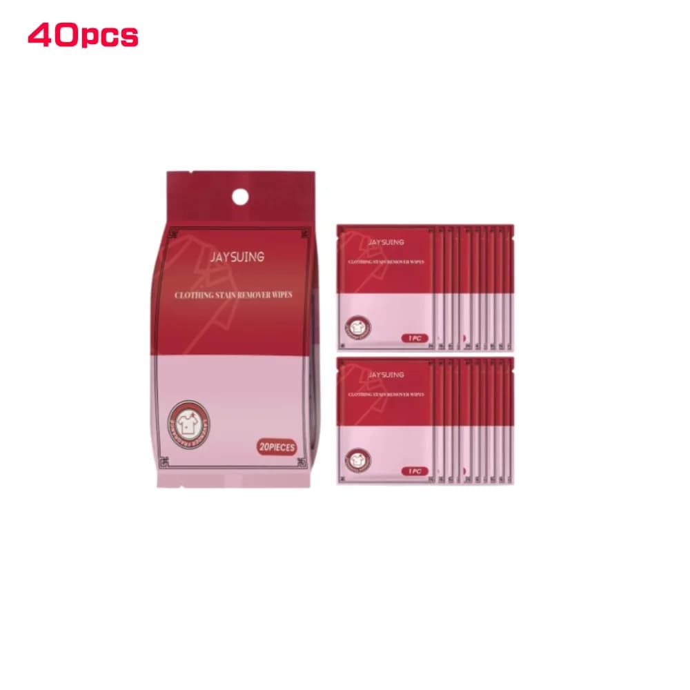 Lingettes nettoyantes pour vêtements, lingettes pour vêtements emballées individuellement, nettoyage