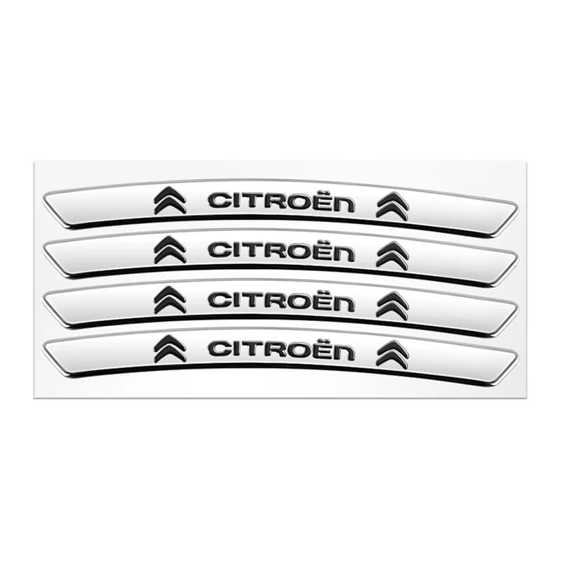 Autocollants pour jantes de roues de voiture, accessoires de style automobile pour Citroen C3 C5 Air