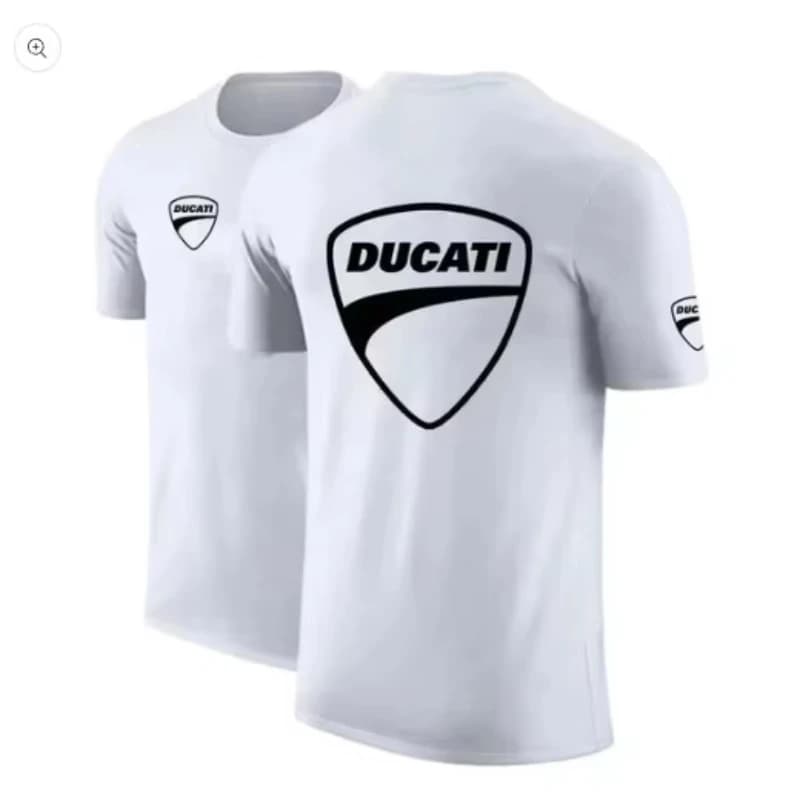 T-shirt Ducati pour motard, nouvelle collection 2025, séchage rapide, coupe oversize, manches courte