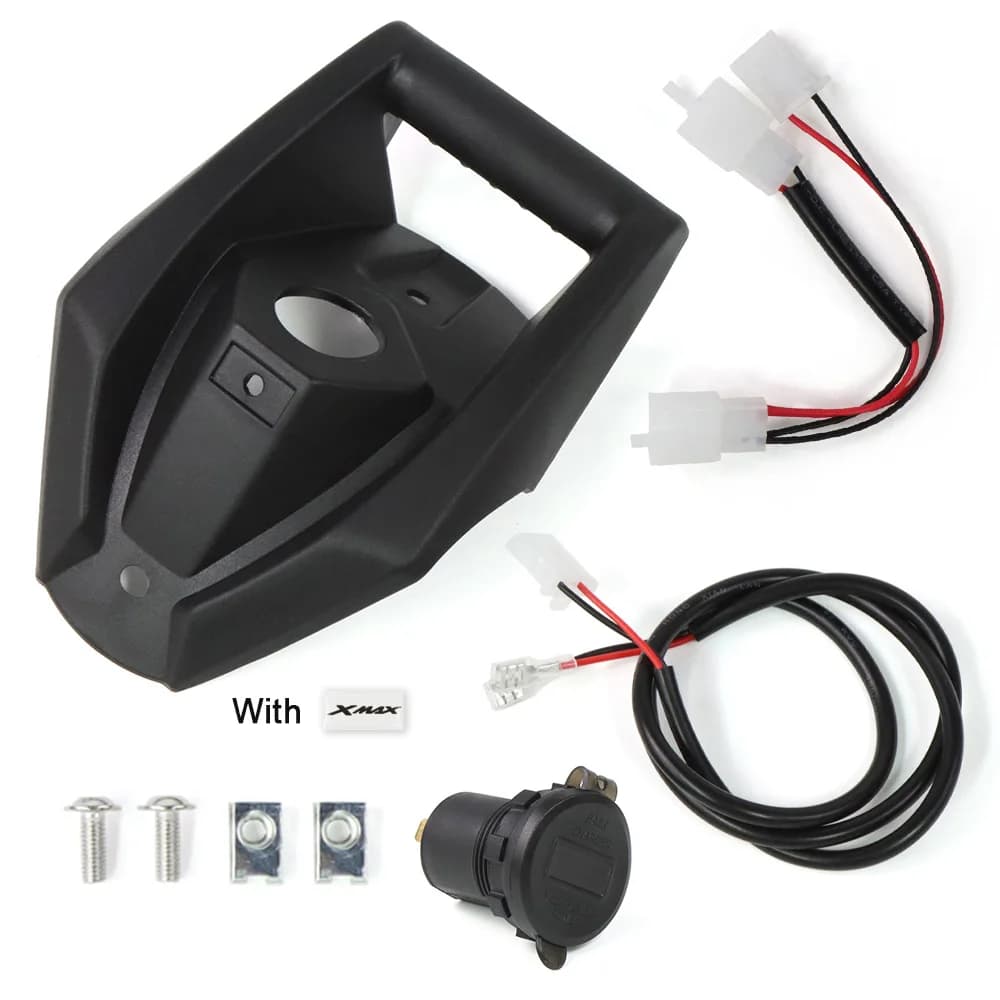 Support de navigation GPS pour moto, support de téléphone avec Port de chargement USB sans fil, pour