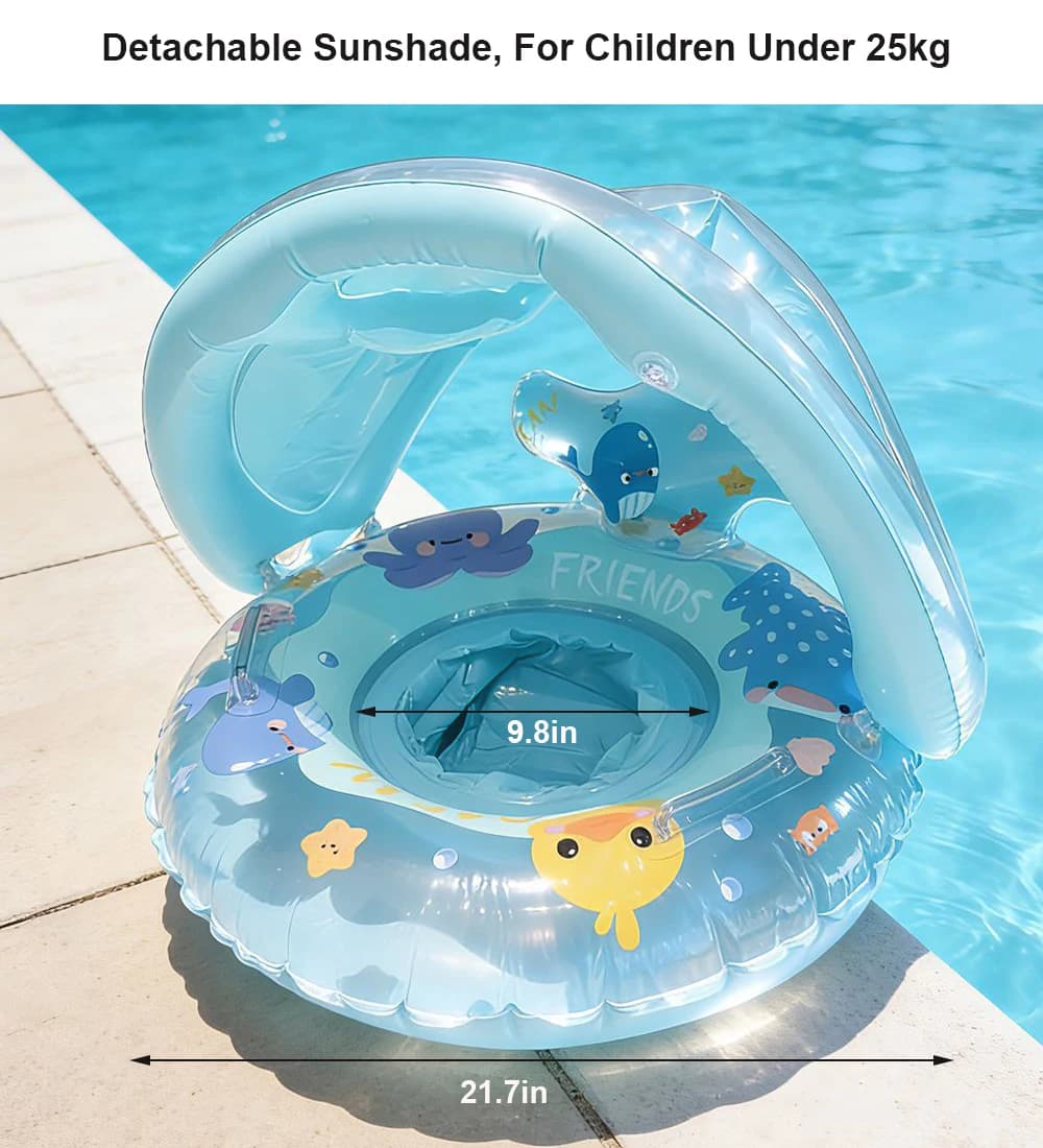 1 pièce gonflable Bouée de piscine, accessoire de piscine, anneau flottant pour piscine, tube de p